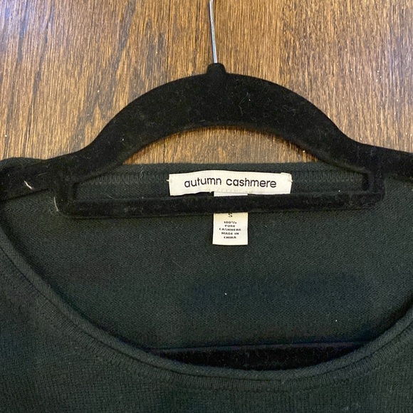 Autumn Cashmere Side Elbow Patch Sweater - Picture 6 of 8